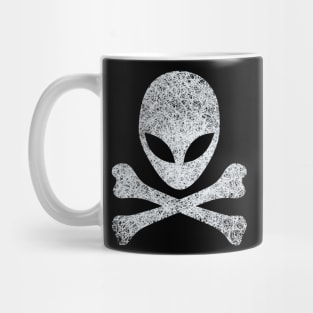 Alien and Crossbones Mug